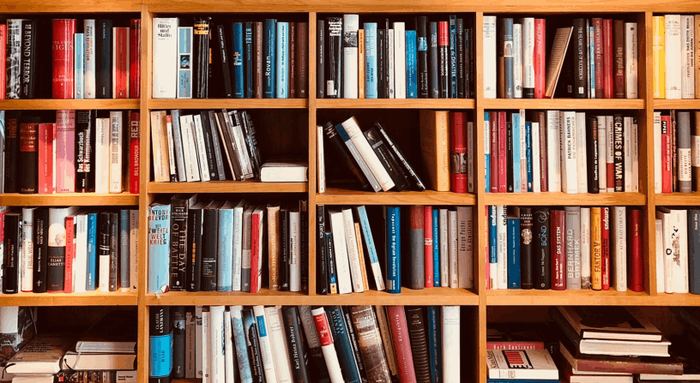 A bookshelf